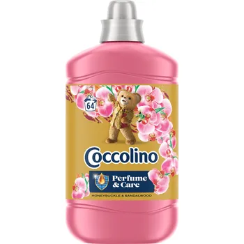 Aviváž Coccolino Perfume&Care Tekutá aviváž Honeysuckle&Sandalwood 1,6L 64 praní