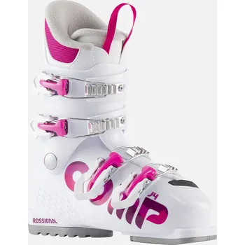 Sjezdové boty Rossignol Comp J4 50 bílé/růžové 2025/26 22,5