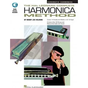 Complete Harmonica Method - Chromatic (Joe Holman Bobby)(Kniha)