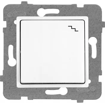 vypínač Polmark ROSA schodišťový spínač bílý