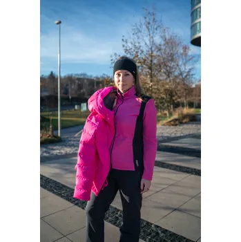 Colmar mikina LADIES SWEATSHIRT 2025/2026 HOT PINK-BLACK M Dámské