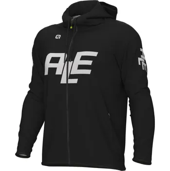 cyklistický dres ALÉ mikina - ALÉ - černá L