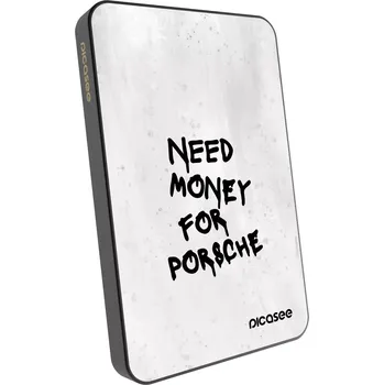 Powerbanka Picasee Powerbanka s MagSafe 5 000 mAh Šedá - White Dollar