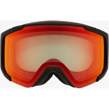 Lyžařské brýle Red Bull Spect Jibb - černé/hnědé s červeným zrcadlovým sklem