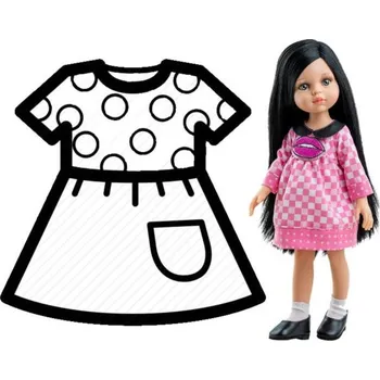 Doplněk pro panenku Oblečení pro panenku Paolo Reina 54454