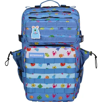 Sportovní taška ELITEX TRAINING Batoh Elitex Training 45L Monsters V1 do kabiny, voděodolný 45 LITRŮ MODRÁ