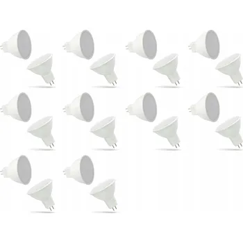 Žárovka LED žárovka reflektor patice MR16 12V 3000K Teplá bílá 2W SADA 10 ks