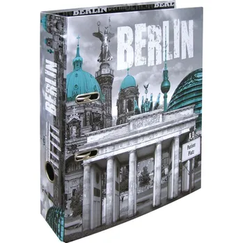 Designový pákový pořadač A4 7cm karton motiv Berlin