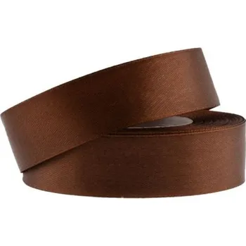 Stuha Stuha saténová 25mm/32m - hnědá - 601287