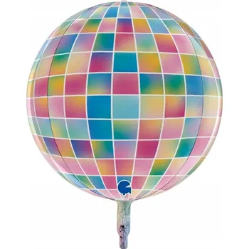 Balónek Fóliový balón Disco koule 38cm