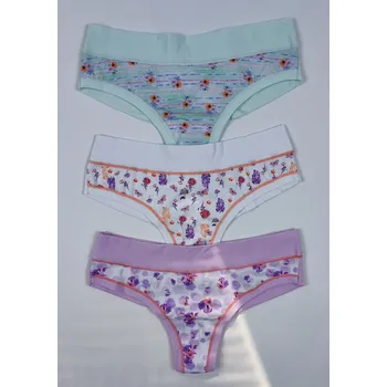 Kalhotky DÁMSKÉ BRAZILKY LOVELYGIRL 6527 Mix, XL