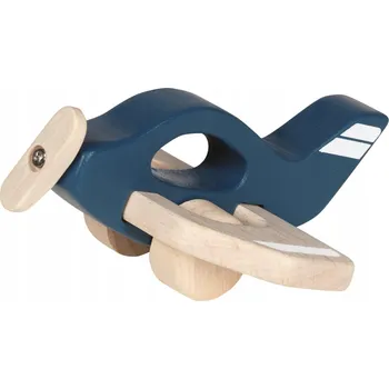 Dřevěná hračka Dřevěné letadlo Lifestyle Lazur Goki