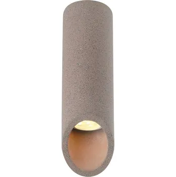 ACA Lighting stropní svítidlo 1XGU10 červený beton D7XH24CM FALTSO MK151S24R