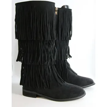 Dámská zimní obuv Kozačky Bellucci Schwarz 430140 40