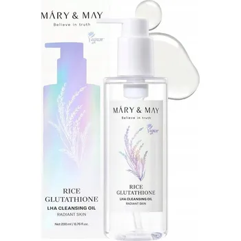 Odličovač Mary&May Rýže Glutathion LHA Čisticí Olej 200 Ml - odličovací olej