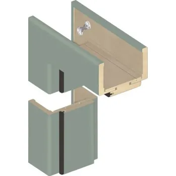 Zárubeň Obložková zárubeň Prestige CPL 60L 100-140 mm zelená