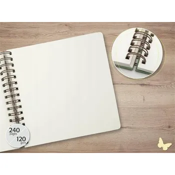 Sešit Hladký sešit 234 x 215 mm Sigel 120 listů