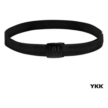 Módní doplněk Opasek textilní 101 Inc Belt - černý, 130