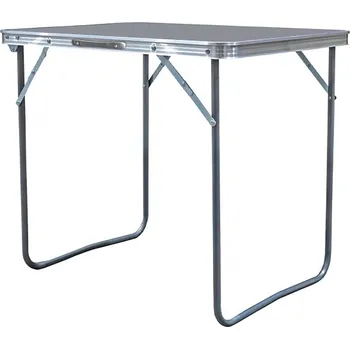 Zahradní stůl Aga Skládací kempingový stolek 70x50x60 cm MR2022 Šedý