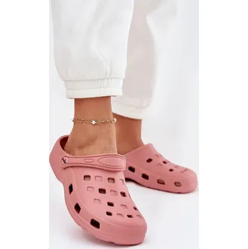 Dámské polobotky Dámské pěnové pantofle LEMIGO – růžové Velikost: 36