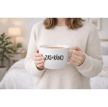 ZAS_RÁNO - MEGA XXL keramický hrnek 1000 ml