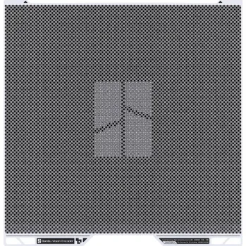 3D tisk Kalibrační deska Vision Encoder pro tiskárny řady Bambu Lab H2