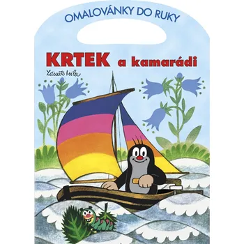 omalovánky AKIM Omalovánky do ruky A4 - Krtek a kamarádi