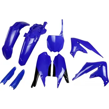 UFO sada plastů a kryty tlumičů YAMAHA YZF 250 '19-'23, YZF 450 '18-'22 (modrá)