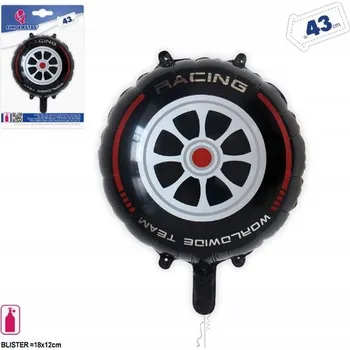 Balónek Fóliový balónek kolo od auta 17''/43cm