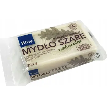 Koupelová kosmetika Delko Přírodní šedé mýdlo Blue v kostce 200 g