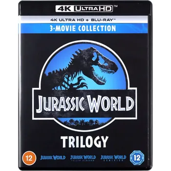 Blu-ray film Jurassic World Trilogy Blu-ray 4K disk