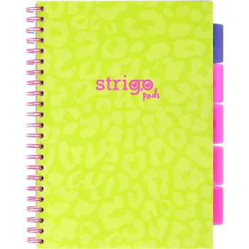 Sešit Sešit A4 s mřížkou Strigo, 100 listů