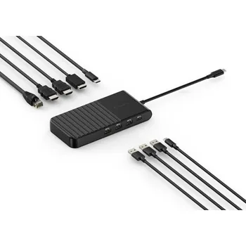 Kensington UH1500P EQ USB-C mobilní dokovací stanice s podporou 3 monitorů