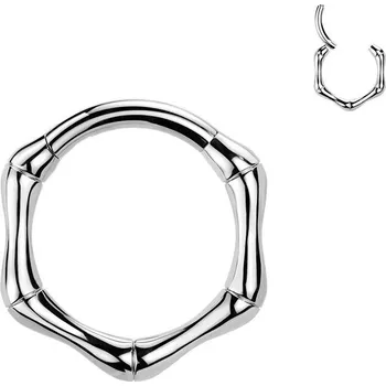 Piercing Šperky4U Ocelový piercing - segment kruh - SG135-1208