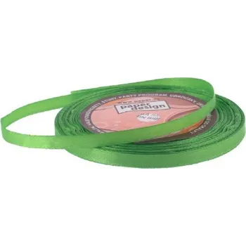 Stuha Stuha saténová 6mm/32m - tm. zelená - 601076