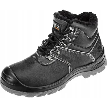 Pracovní obuv Kotníkové pracovní boty zateplené S3 SRC, ocelová špička, velikost 47