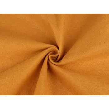 Filc / plsť metráž tloušťka 1,4 mm, střední, 18 (F86) hořčicová
