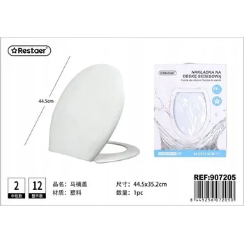 WC sedátko Elegantní bílá krytka na sedací desku