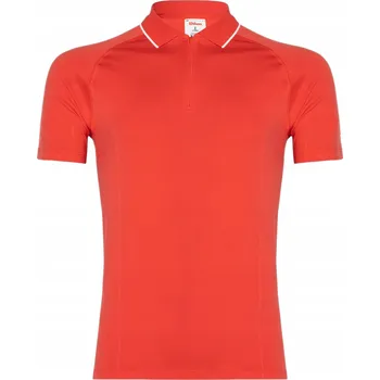 Pánská móda Tenisové polo tričko Wilson Team Seamless Polo 2.0 červené XL