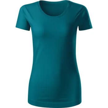 Pracovní oblečení MALFINI Tričko Epic 160g, krátký rukáv, dámské MAL-8219313 S Petrolejová