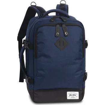 Módní doplněk BestWay Příruční zavazadlo - batoh pro RYANAIR 0600 40x25x20 NAVY BLUE