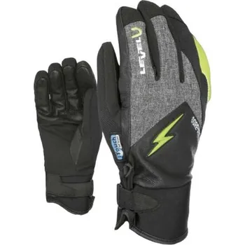 Rukavice LEVEL Lyžařské rukavice Level Thunder Gore-tex S ČERNÁ