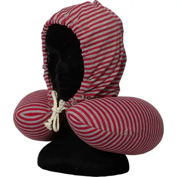 Cestovní polštářek Cestovní krční polštářek s kapucí