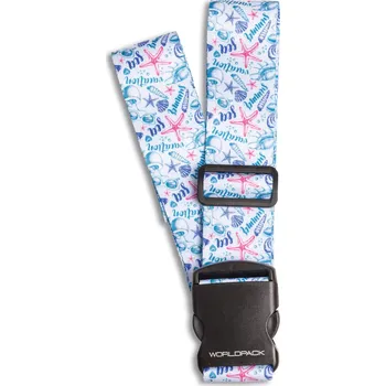 Příslušenství k zavazadlu Bezpečnostní popruh na kufr WORLDPACK MOŘE