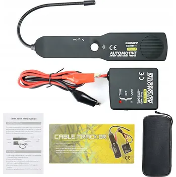 Bezpečnostní kamera TESTER AUTOINSTALACE KABELŮ MĚŘIČ KONTINUITY VODIČŮ A ZKRATŮ