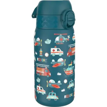 Láhev ION8 – ocelový lahev na pití – RESCUE 400 ml – Hasiči, Pohotovost, Policie