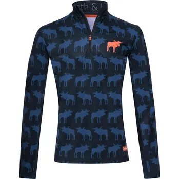 Pánský svetr GARETH & LUCAS Pánská lyžařská mikina Eighty GARETH & LUCAS MALÉ MODRÁ