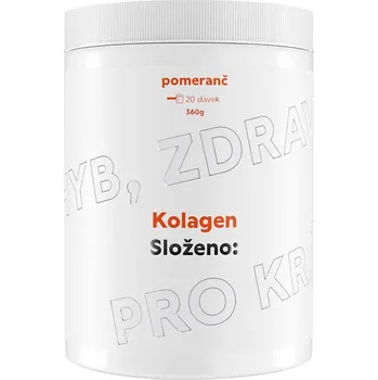 Kloubní výživa Slozeno Složeno: Kolagen 360 g Příchuť: lesní ovoce