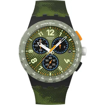 Módní doplněk Swatch Midday Camo SUSB423 + vrácení do 365 dnů zdarma