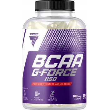 Aminokyselina Kapsle BCAA aminokyseliny!! BCAA G-FORCE 180 k Trec Nutrition 180 g přírodní